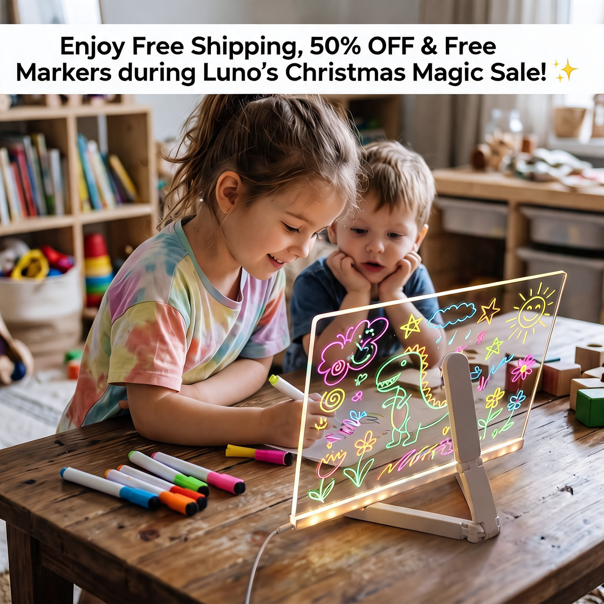 MagicBoard – Where Creativity Lights Up!
