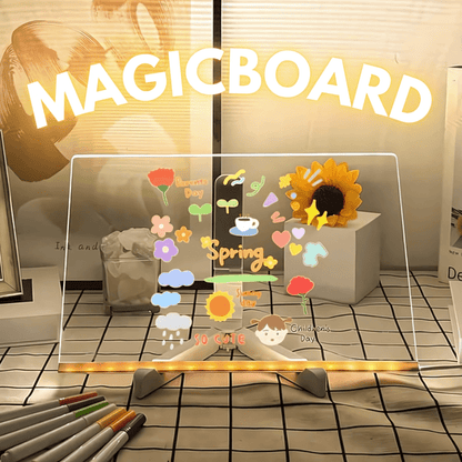 MagicBoard – Where Creativity Lights Up!